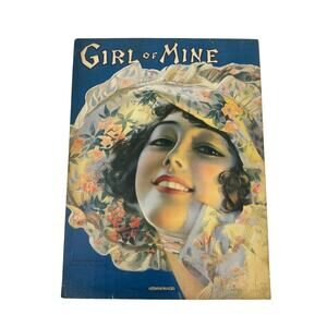 Girl of Mine Sheet Music 1917 Harold‎ Freeman